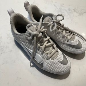 Boys Nike Huarache lacrosse cleats 4